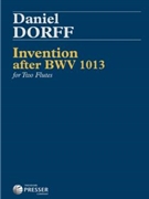 Invention (After BWV 1013) by Dorff Daniel for Flute Duet
