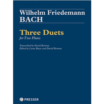 Three Duets by Wilhelm Friedemann Bach - Berman David - for