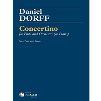 Concertino for Flute and Piano by Dorff Daniel for