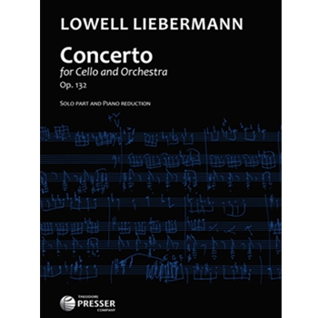 Concerto for Cello and Orchestra by Liebermann Lowell for
