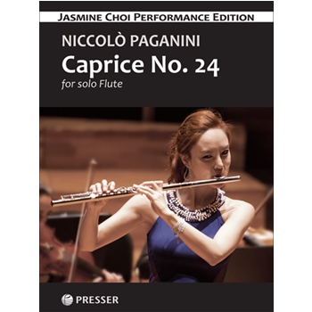 Caprice No 24 by Paganini Niccolo - Choi Jasmine - for Flute Solo (Unaccompanied)