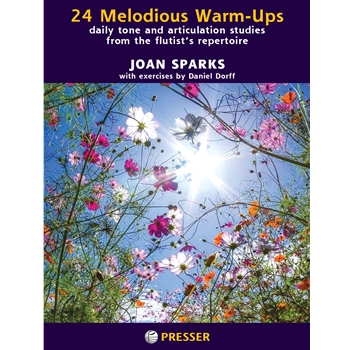 24 Melodious Warm-Ups by Sparks Joan - Dorff Daniel - for Flute Method