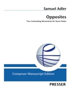Opposites Two Contrasting Movements for Seven Flutes