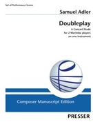 Doubleplay A Concert Etude for 2 Marimba players on one instrument