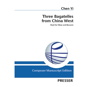 Three Bagatelles from China West Duet for Oboe and Bassoon
