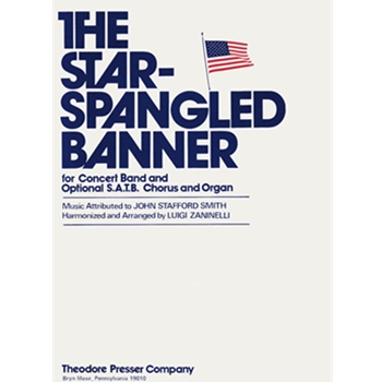 Star Spangled Banner (Optional S.A.T.B. Chorus and Organ) by Smith John Stafford - Zaninelli Luigi - Key Francis Scott for Concert Band