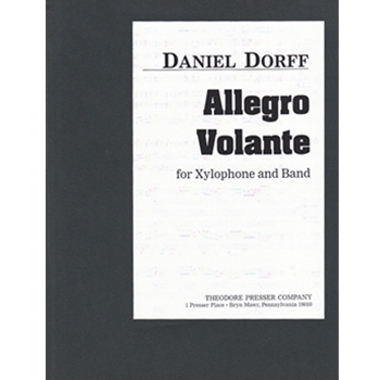 Allegro Volante by Dorff Daniel for Xylophone w/ Band