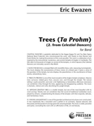 Trees (2. From Celestial Dancers) For Band by Ewazen Eric for