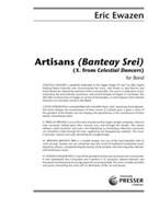 Artisans (3. From Celestial Dancers) For Band by Ewazen Eric for
