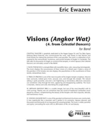 Visions (4. From Celestial Dancers) For Band by Ewazen Eric for