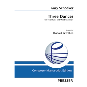 Three Dances for Two Flutes and Wind Ensemble