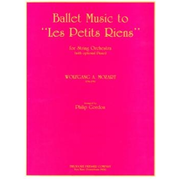 Ballet Music To Les Petits Riens by Mozart Wolfgang Amadeus - Gordon Philip - for SO Set B