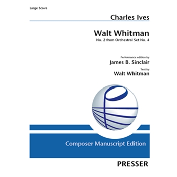 Walt Whitman No. 2 from Orchestral Set No. 4