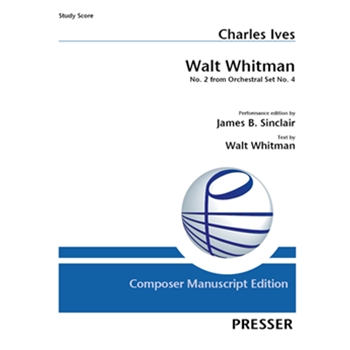Walt Whitman No. 2 from Orchestral Set No. 4