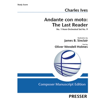 Andante con moto: The Last Reader No. 1 from Orchestral Set No. 9
