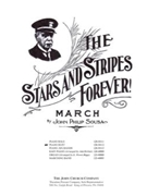 Stars & Stripes Forever by Sousa John Philip for 1 Piano 4 Hands