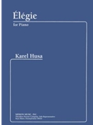 Elegie for Piano by Husa Karel for
