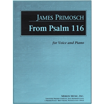 From Psalm 116 by Primosch James Vulgate for Medium Voice
