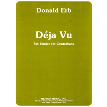 Deju Vu by Erb Donald for String Bass Sol