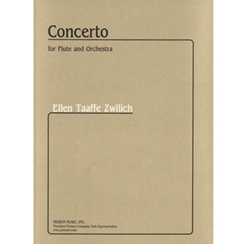Concerto by Zwilich Ellen Taaff for Flute and Piano
