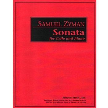 Sonata by Zyman Samuel for Cello and Piano