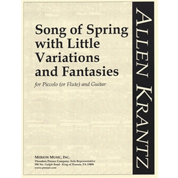 Song Of Spring With Little Variations An by Krantz Allen - And Fantasies - for C Piccolo w/g