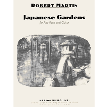 Japanese Gardens by Martin Robert for Alto Flute Solo