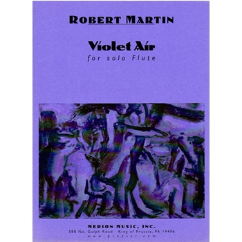 Violet Air by Martin Robert for Flute Solo