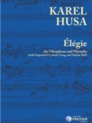 Elegie For Marimba And Vibraphone by Husa Karel for