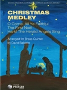 Christmas Medley O Come All Ye Faithful - The First Noël - Hark! The Herald Angels Sing by Wade John Francis - Baldwin David - for