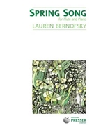 Spring Song by Bernofsky Lauren for Flute and Piano