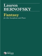 Fantasy for Alto Saxophone and Piano by Bernofsky Lauren for Alto Sax