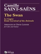 Swan ( Le Cygne from Carnival of the Animals ) by Saint-Saens Camille - Leisner David - for Cello w/Gu