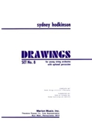 Drawings No.8 for Young String Orchestra with Optional Percussion by Hodkinson Sydney for