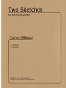 Two Sketches for Woodwind Quintet by Milhaud Darius for