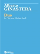 Duo For Flute And Clarinet by Ginastera Alberto - Dorff Daniel - for