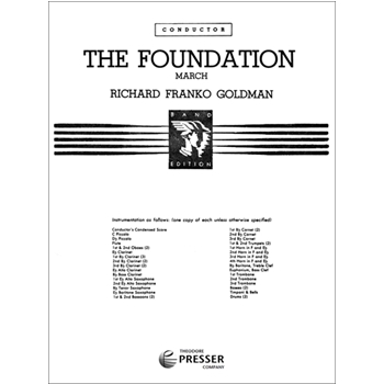 Foundation by Goldman for Full Score