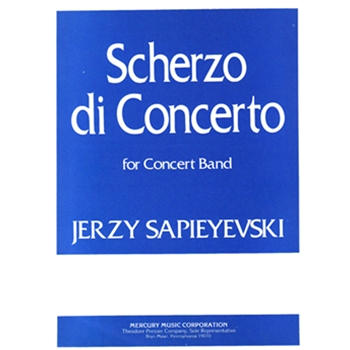 Scherzo Di Concerto by Sapieyevski for Concert Band