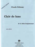 Clair De Lune by Debussy Claude for Piano