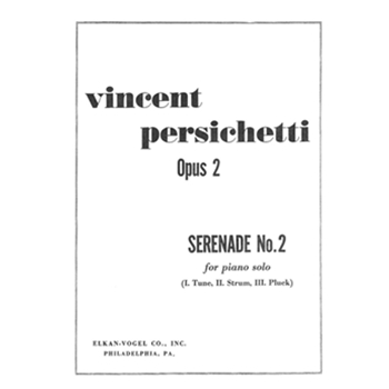 Serenade #2 Opus 2 by Persichetti for Piano