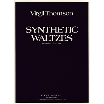 Synthetic Waltzes by Thomson for 1 Piano 4 Hands