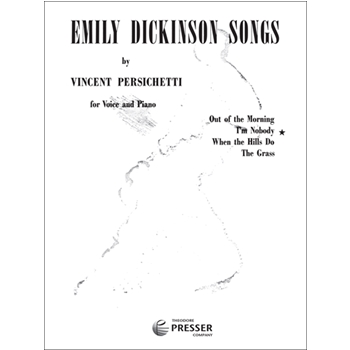 I'm Nobody by Persichetti Vincent Dickinson Emily for Vocal Solo