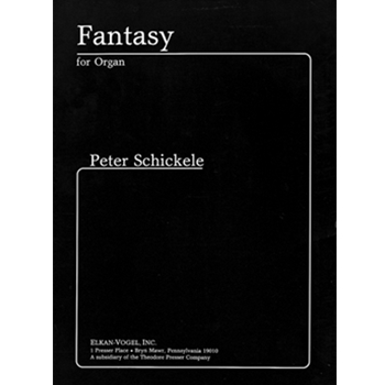 Fantasy by Schickele Peter for Organ