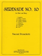 Serenade No. 10 for Flute and Harp by Persichetti Vincent for Flute and Harp