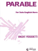 Parable for Solo English Horn (Parable XV) by Persichetti Vincent for