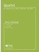 Quartet by Schickele P Peter Schickele for Clarinet w/str