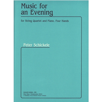 Music For An Evening by Schickele Peter for Piano Quintet