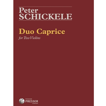 Duo Caprice by Schickele P for Violin Duet