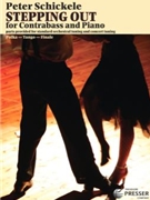 Stepping Out by Schickele Peter for String Bass and Piano