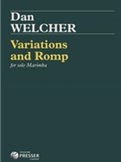 Variations And Romp by Welcher Dan for Marimba